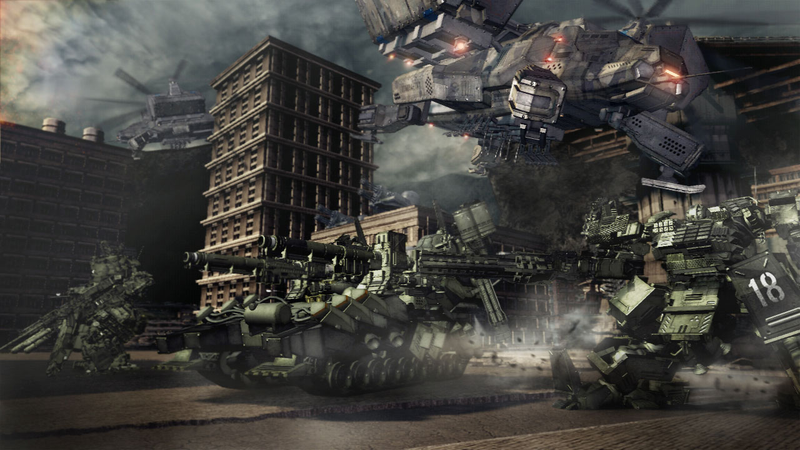 Illustration for article titled We Got Armored Core V Screens Incoming!
